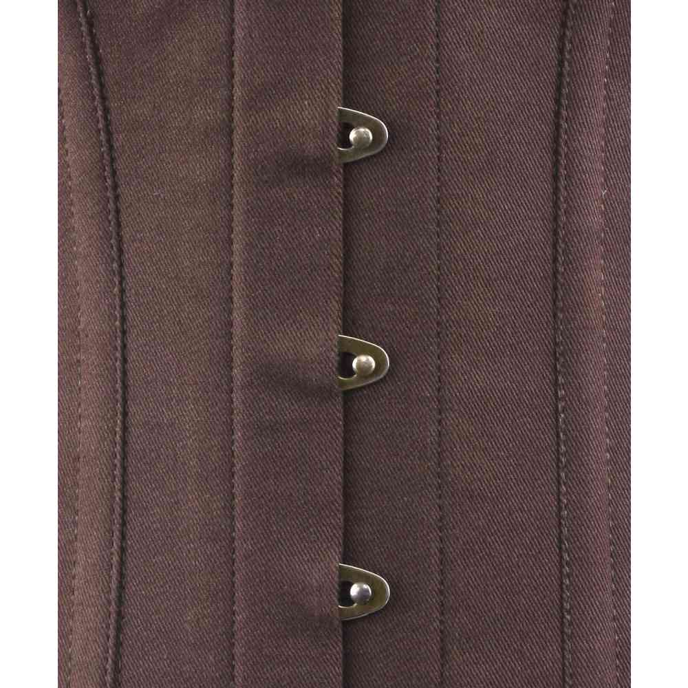 Attitude Corsets - Emétiël survêtement corset - Marron